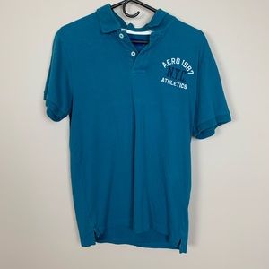 Men’s Aeropostale button collared polo shirt